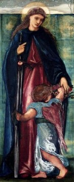 Edward Burne Jones œuvres - Saint Dorothy préraphaélite Sir Edward Burne Jones